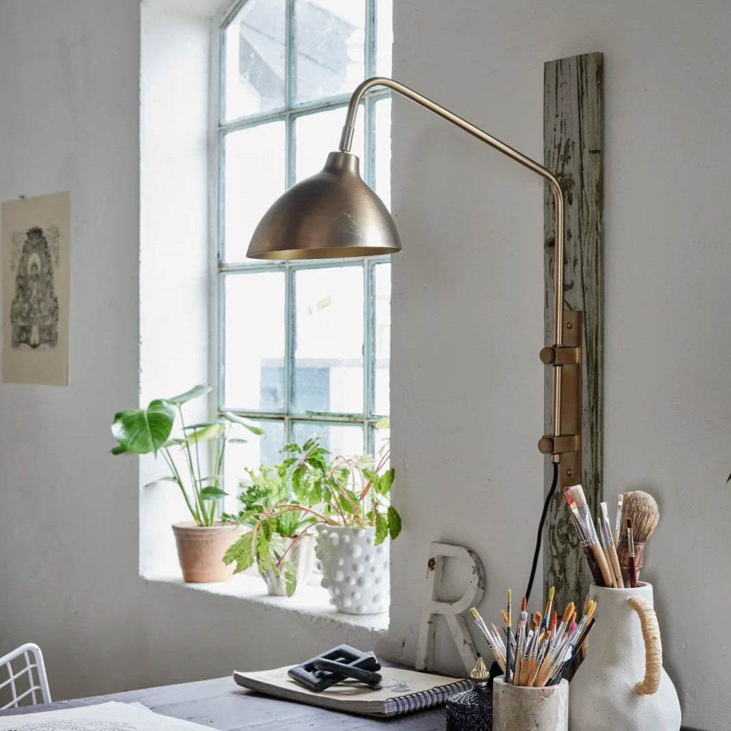 Lene Bjerre Sofinna vägglampa 48 cm, Guld - Azalea Home