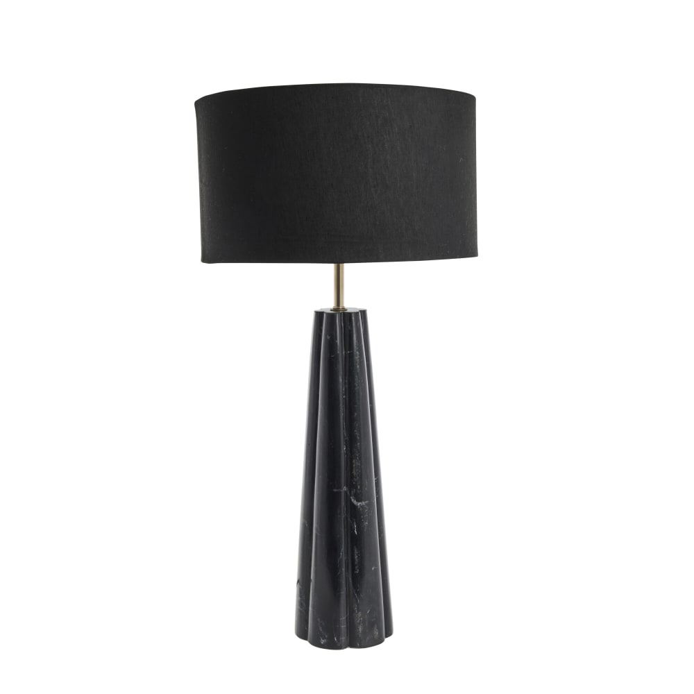 Lene Bjerre Sophie bordslampa H66cm marmor, Svart - Azalea Home