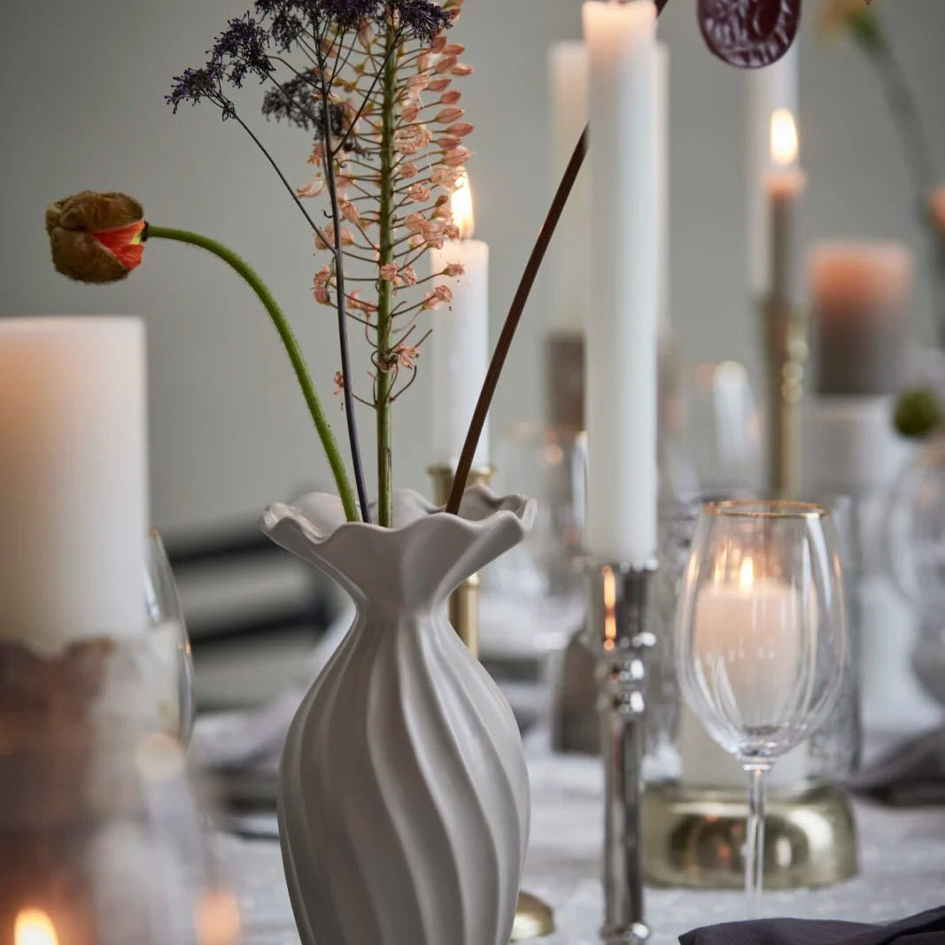 Lene Bjerre Susille vas H25, Linen - Azalea Home