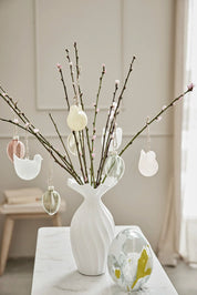 Lene Bjerre Susille vas H25, Vit - Azalea Home