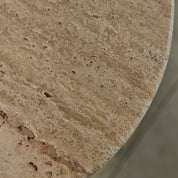 Lene Bjerre Traville sidobord 2 - Pack, Linen / Guld - Azalea Home