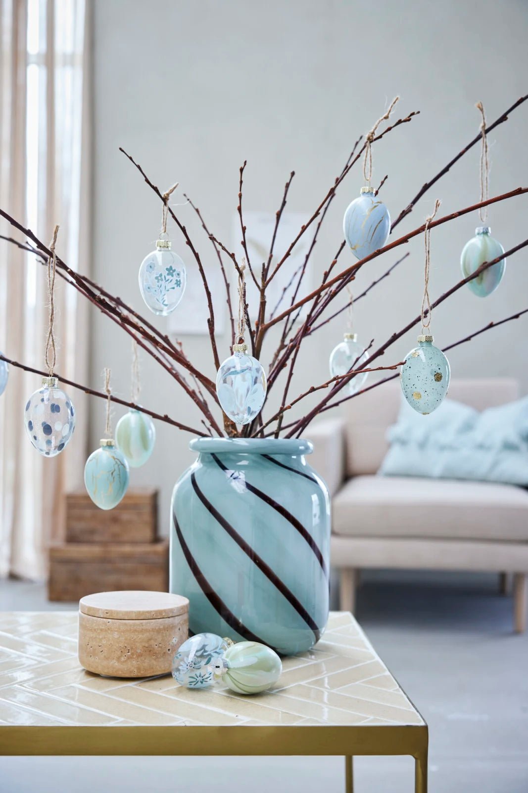 Lene Bjerre Travina burk, Beige - Azalea Home