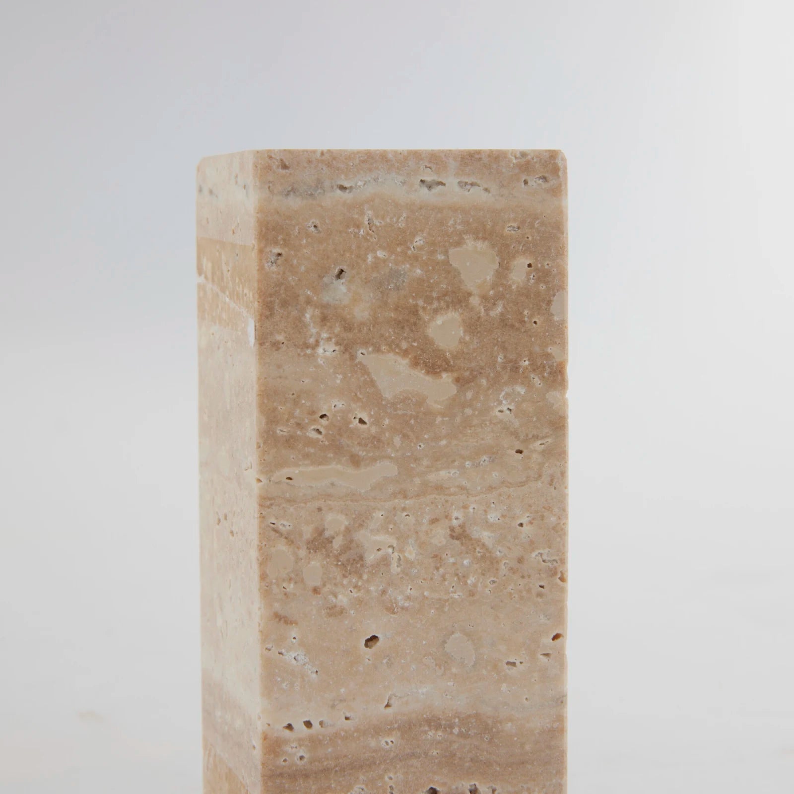 Lene Bjerre Travina ljusstake H10cm, Beige - Azalea Home