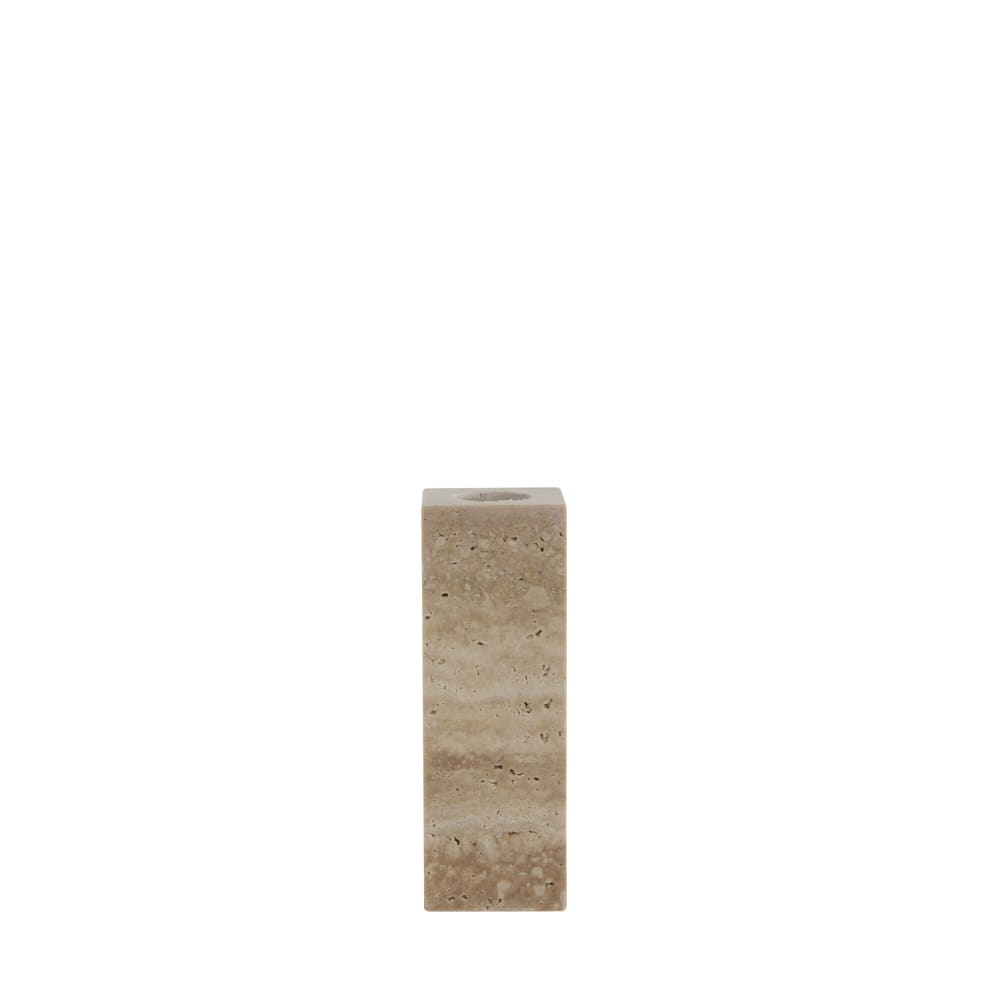 Lene Bjerre Travina ljusstake H11,5cm, Beige - Azalea Home