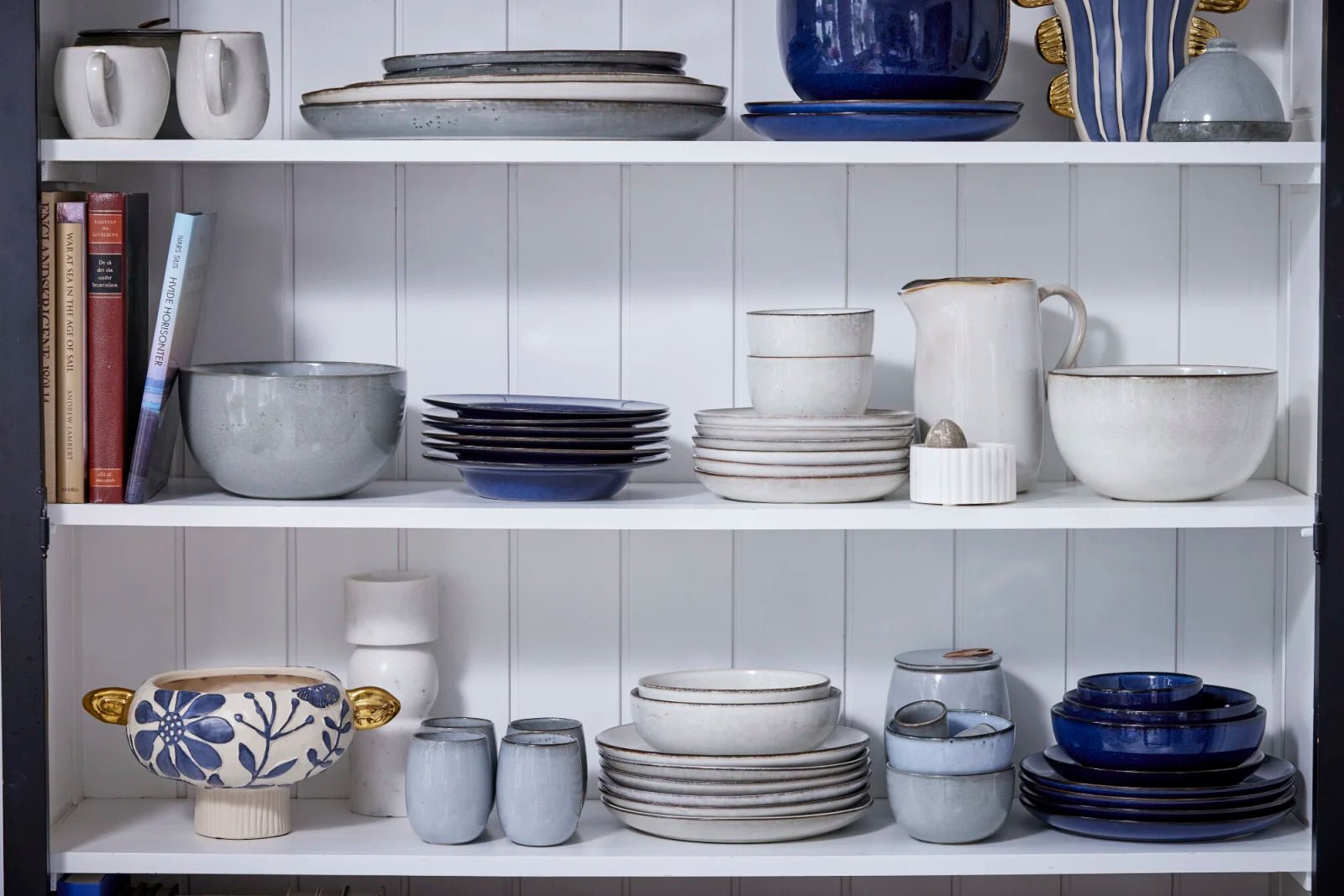 Lene Bjerre Valentina blomkruka 30x22 cm, Blå - Azalea Home