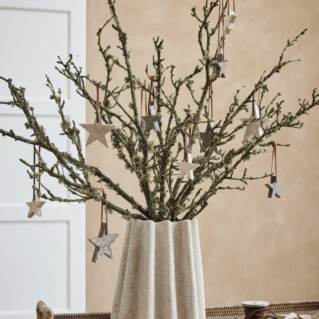 Lene Bjerre Valina vas H30cm, Beige - Azalea Home