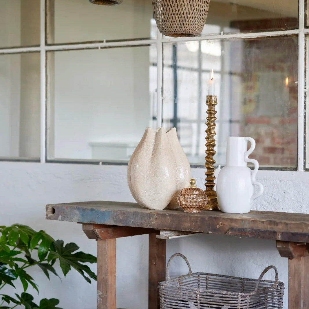 Lene Bjerre Valona vas H30cm, Beige - Azalea Home