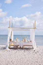 Lene Bjerre Valona vas H40,5cm, Beige - Azalea Home