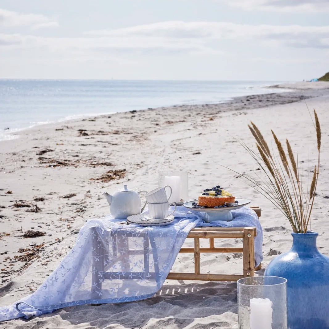 Lene Bjerre Vasilia vas H39,5, Blå - Azalea Home