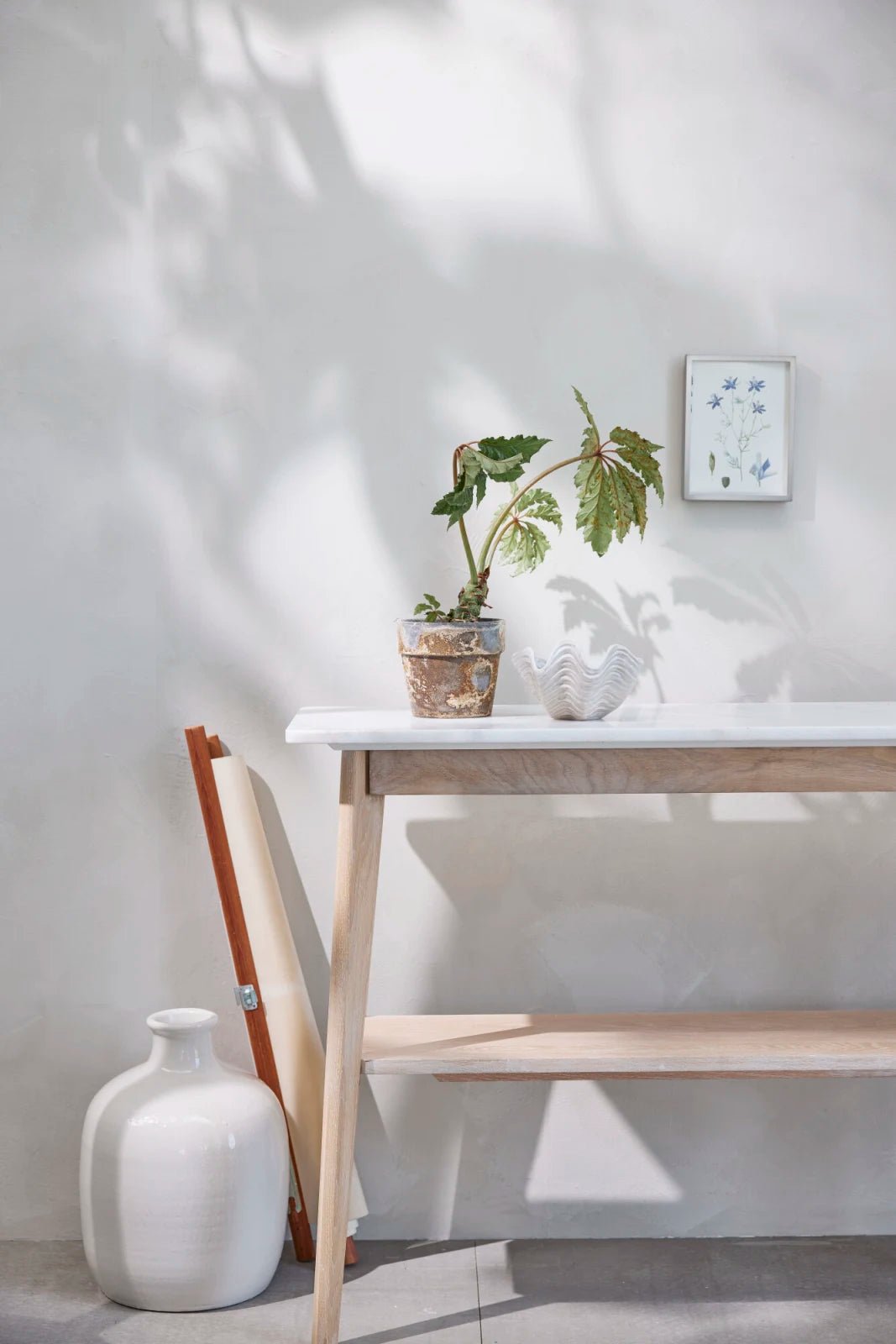 Lene Bjerre Vasilia vas H39,5 cm, Off White - Azalea Home