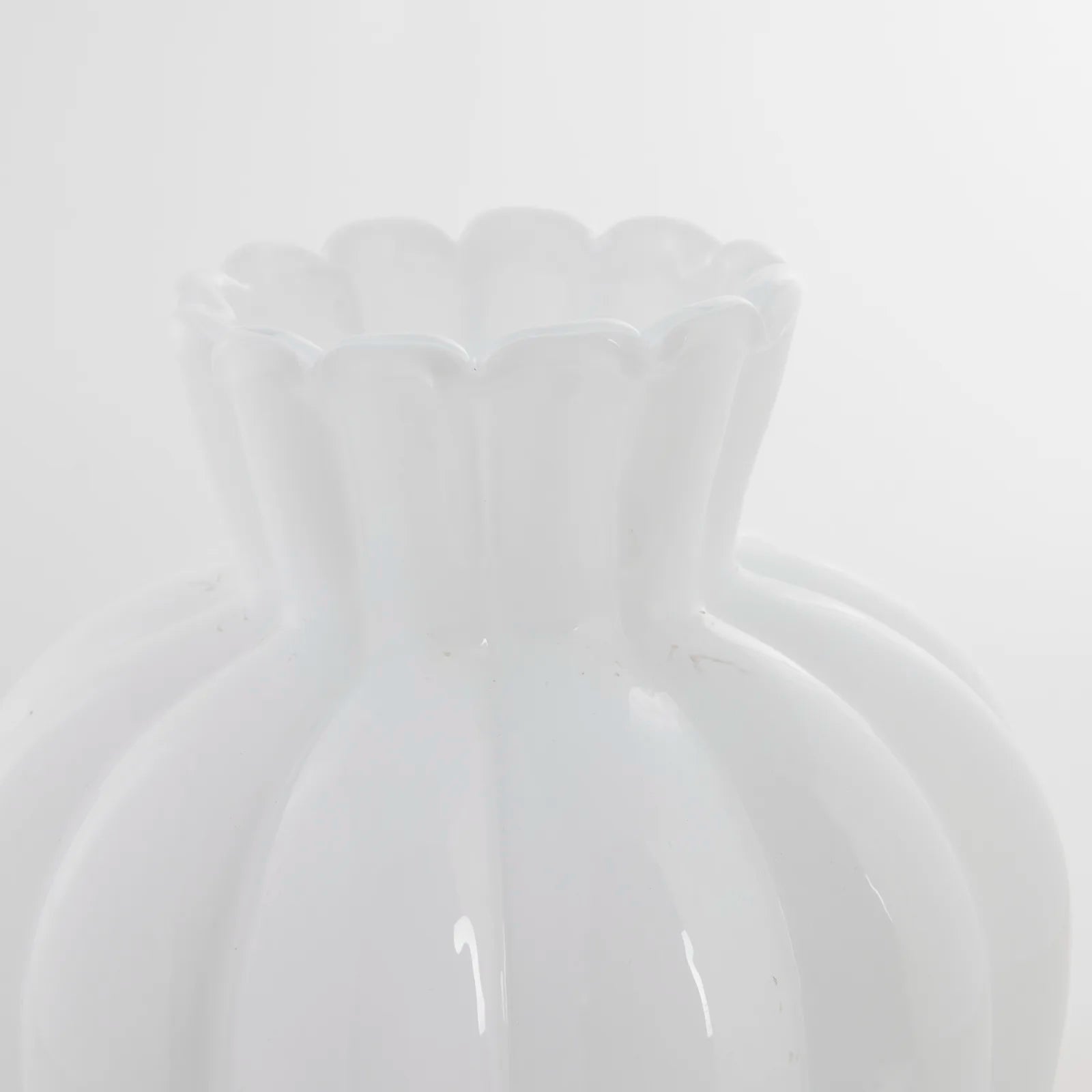 Lene Bjerre Verity vas H28, Vit - Azalea Home