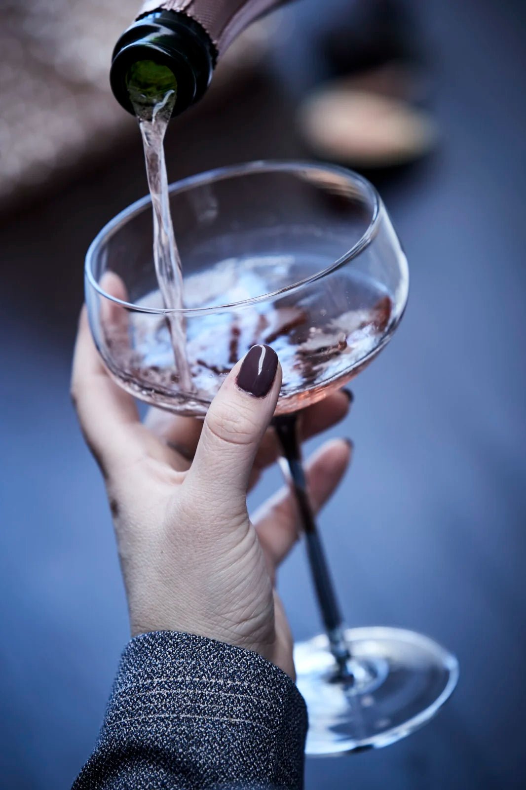 Lene Bjerre Victorinne Cocktailglas 33 cl, Smoke - Azalea Home