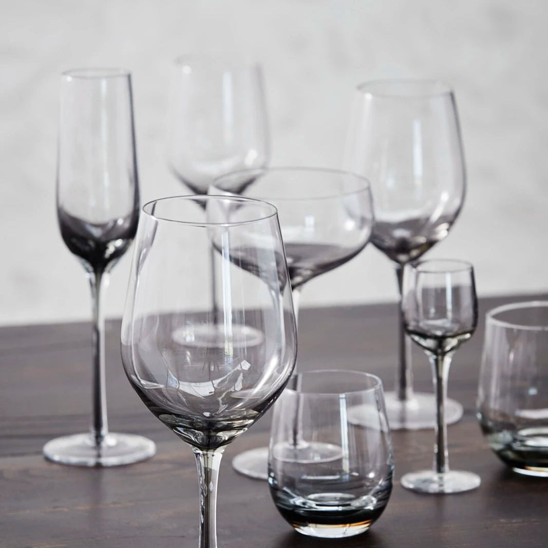 Lene Bjerre Victorinne vattenglas 25 cl, Smoke - Azalea Home