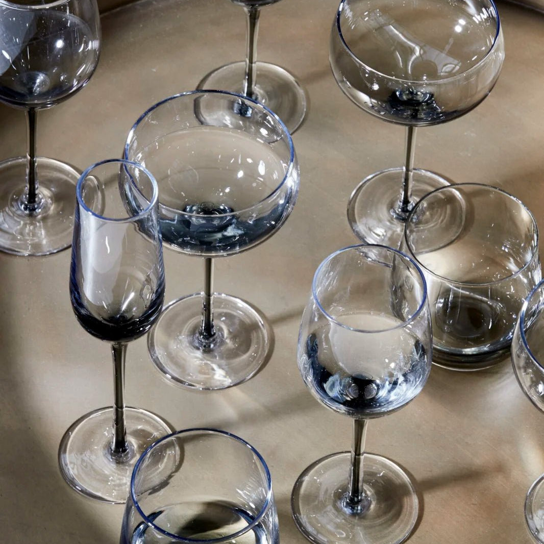 Lene Bjerre Victorinne Vitvinsglas 32 cl, Smoke - Azalea Home