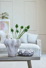 Lene Bjerre Viola Dekorationsskål 26cm, Off White - Azalea Home