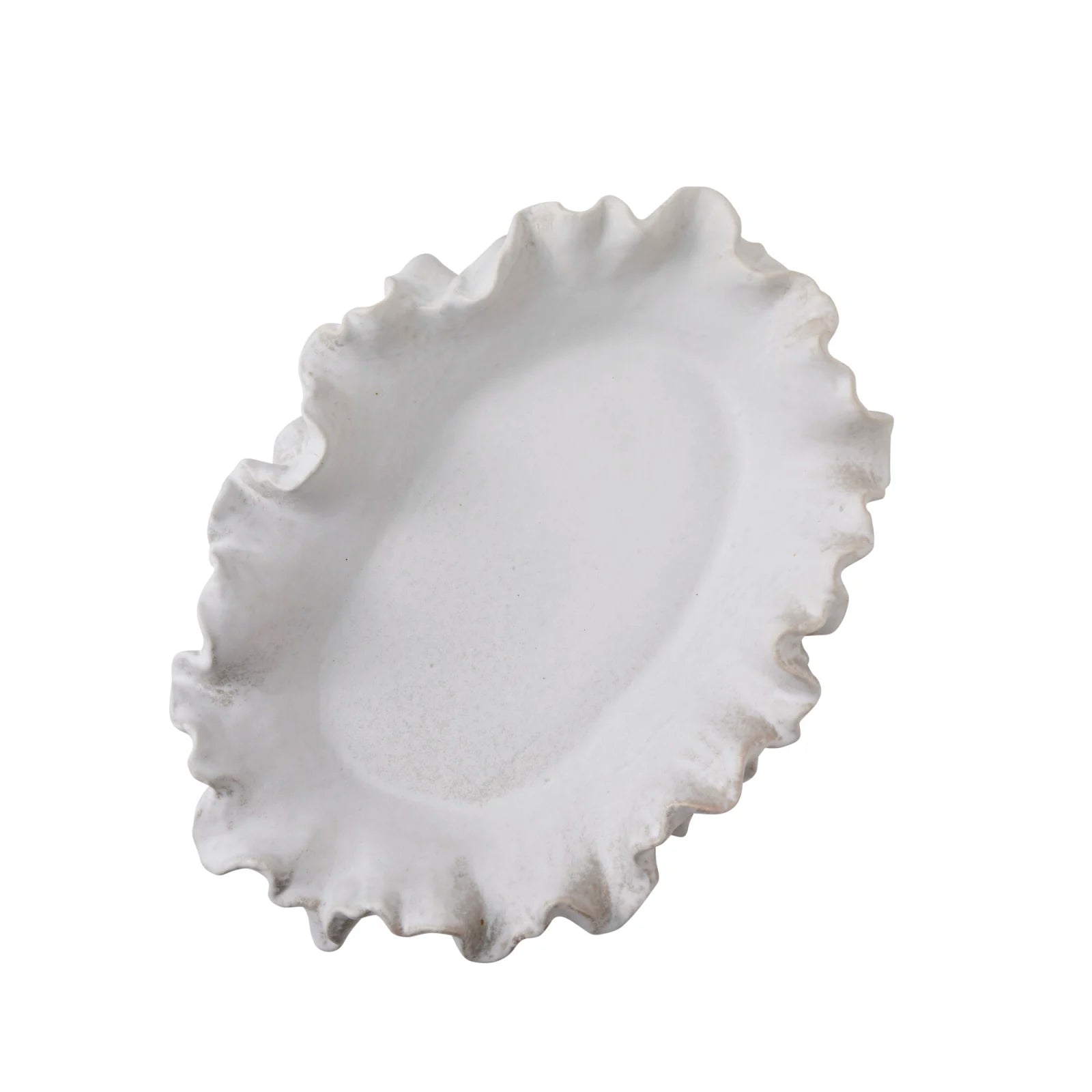 Lene Bjerre Viola Dekorationsskål 35cm, Off White - Azalea Home