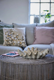 Lene Bjerre Viola Dekorationsskål Ø33,5, Beige - Azalea Home