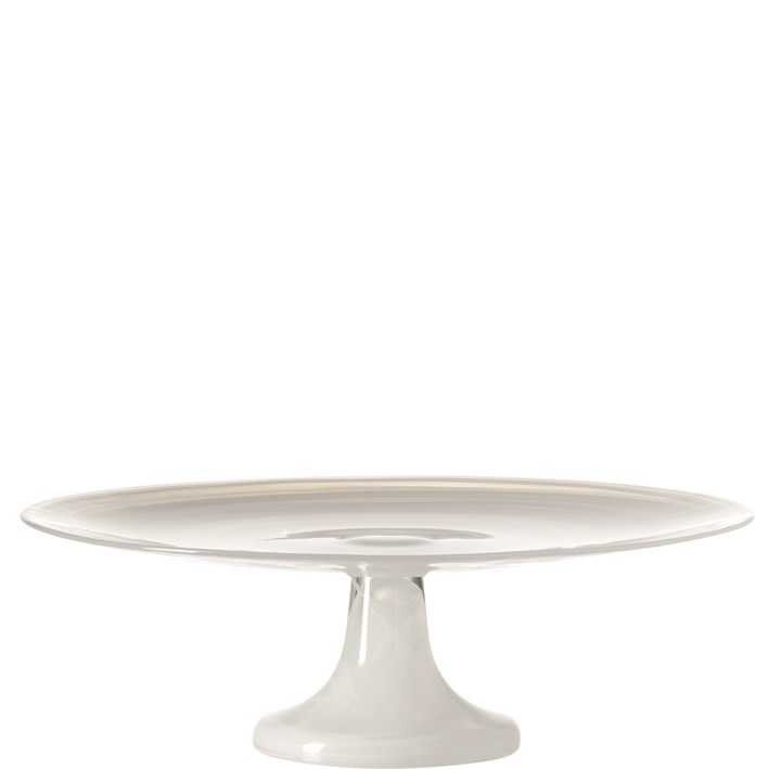 Leonardo Alabaster Tårtfat 31 cm Vit - Azalea Home