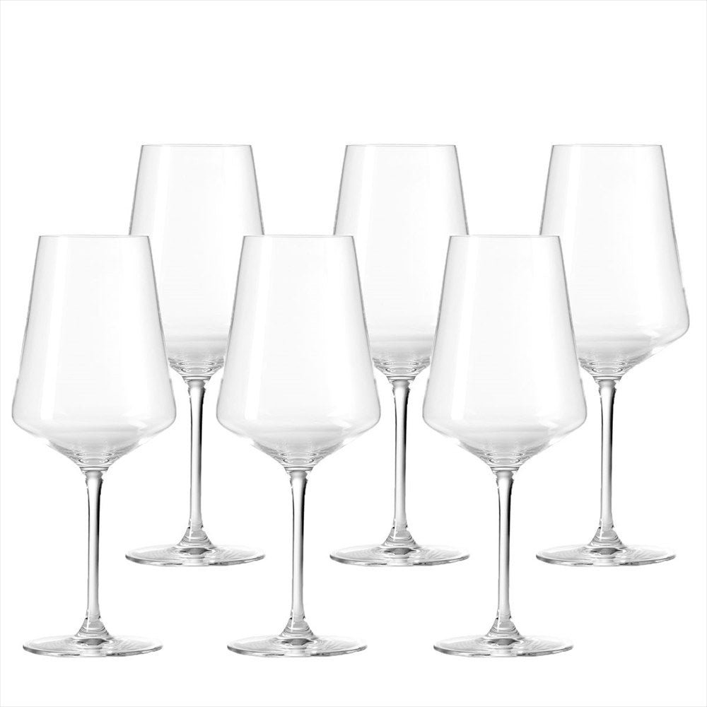 Leonardo Rödvinsglas 750ml Puccini 6 - pack - Azalea Home