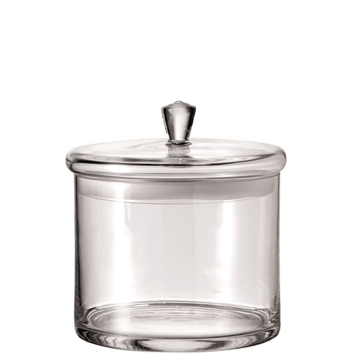 Leonardo Top Glasburk med lock 20 cm - Azalea Home