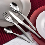 Lou Laguiole Jet Bestickset 24 delar Satin - Azalea Home