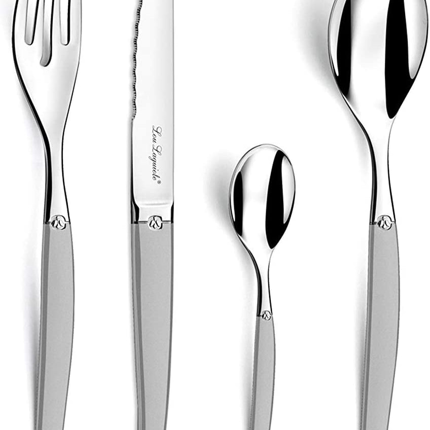 Lou Laguiole Jet Bestickset 24 delar Satin - Azalea Home