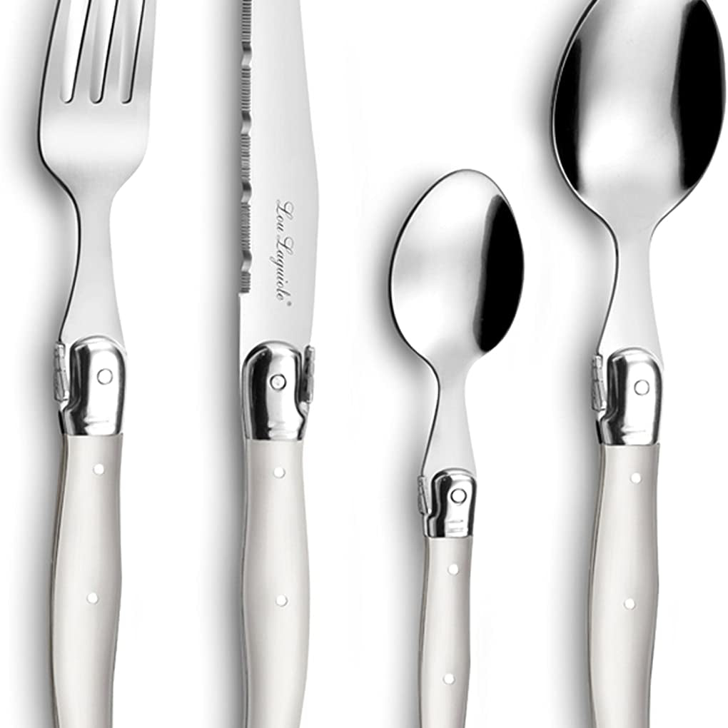 Lou Laguiole Tradition Bestickset 24 delar Pearl - Azalea Home