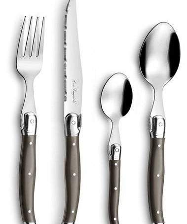 Lou Laguiole Tradition Bestickset 24 delar Pepper - Azalea Home