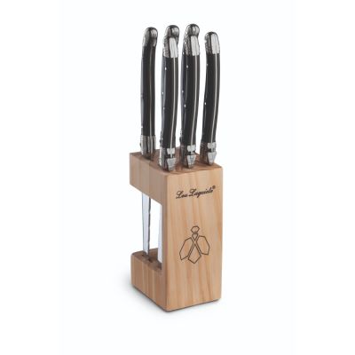 Lou Laguiole Tradition Grillknivar 6 - Pack Antracit - Azalea Home