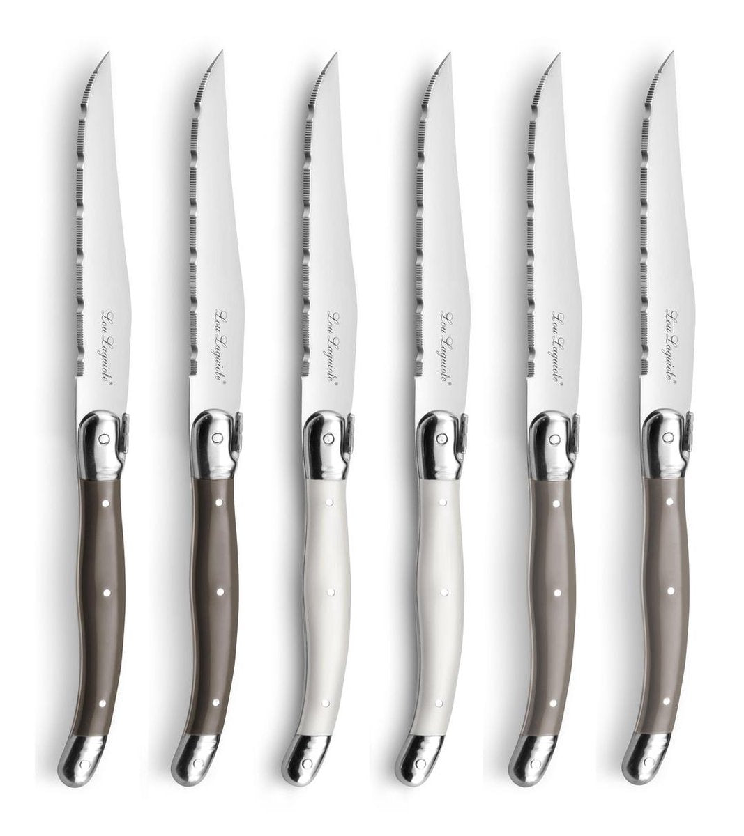 Lou Laguiole Tradition Grillknivar 6 - Pack Mix - Azalea Home