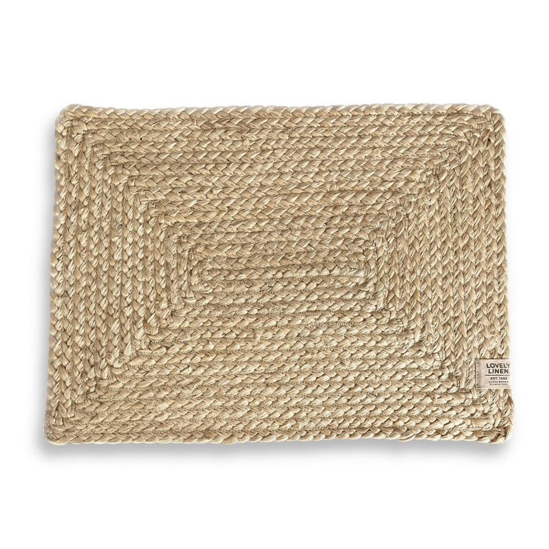 Lovely Linen BREEZY Bordstablett 33X45, Beige - Azalea Home