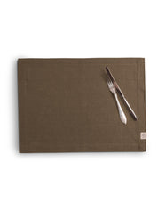 Lovely Linen CLASSIC Bordstablett 37X50, Nougat - Azalea Home