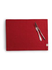 Lovely Linen CLASSIC Bordstablett 37X50, Röd - Azalea Home