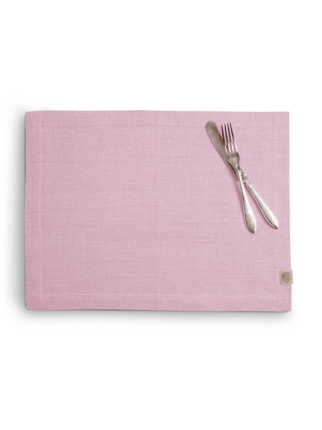 Lovely Linen CLASSIC Bordstablett 37X50, Soft pink - Azalea Home