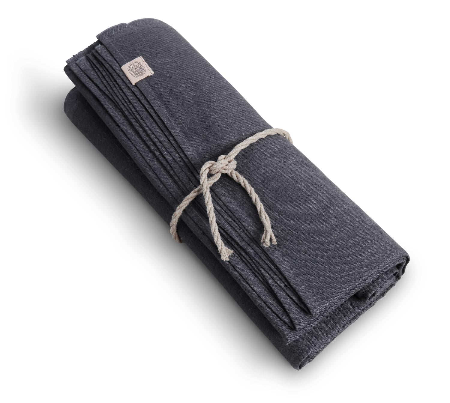 Lovely Linen CLASSIC Duk 100X100, Mörkgrå - Azalea Home