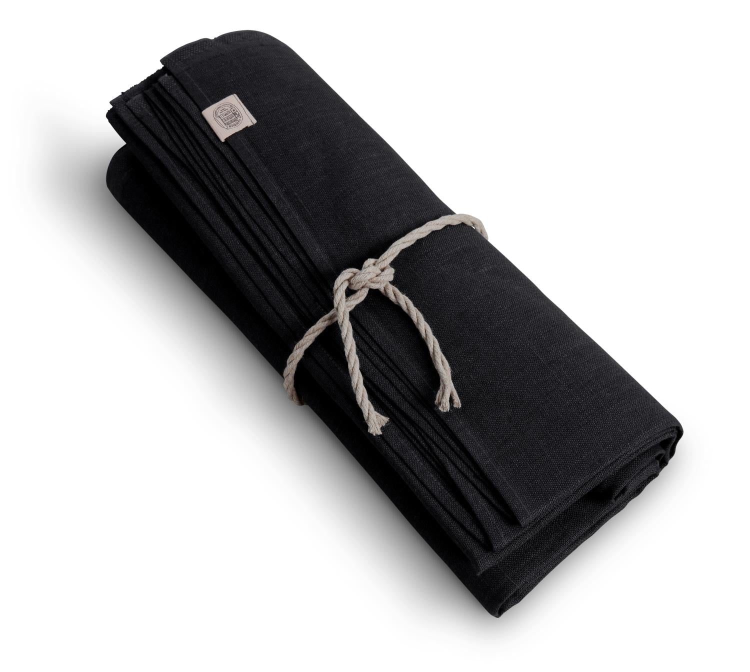 Lovely Linen CLASSIC Duk 100X100, Svart - Azalea Home