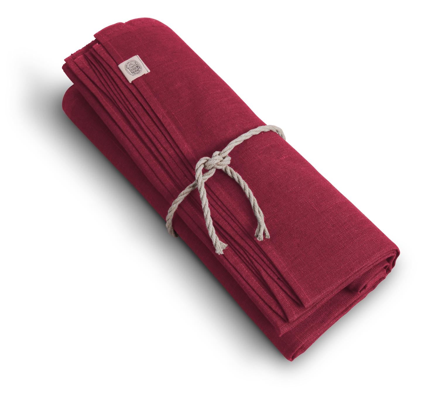 Lovely Linen CLASSIC Duk Ø170, Wine - Azalea Home