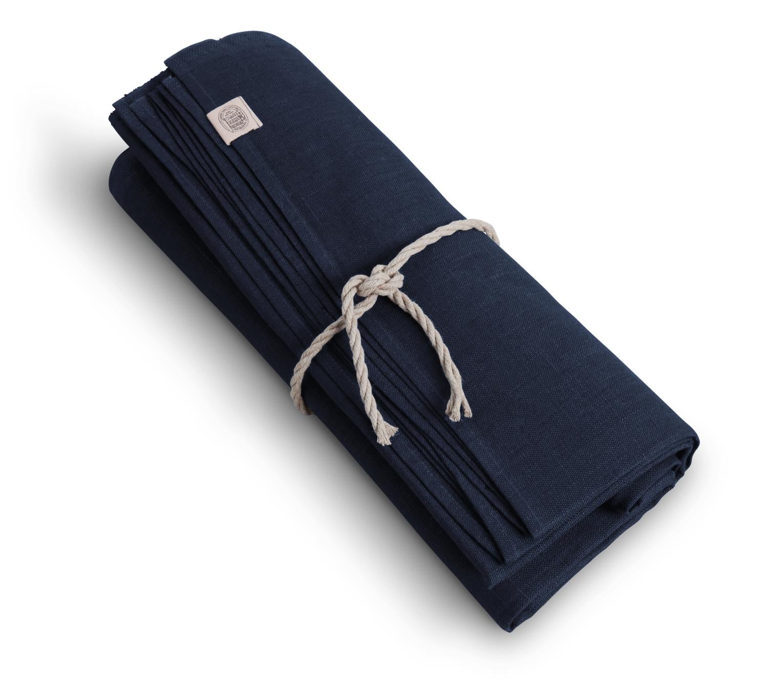 Lovely Linen CLASSIC Duk Ø200, Mörkblå - Azalea Home