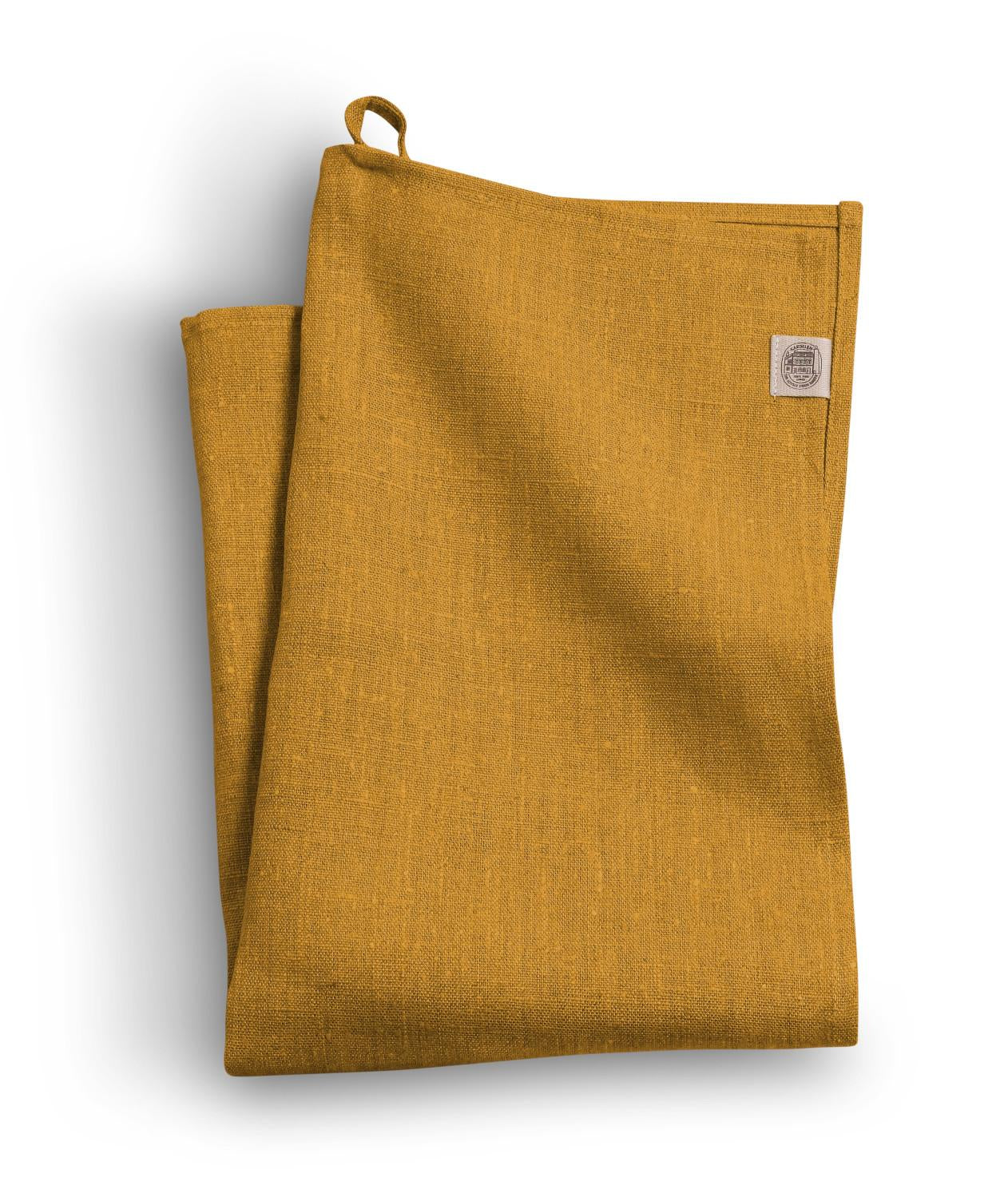 Lovely Linen CLASSIC Kökshandduk 50X70, Curry - Azalea Home