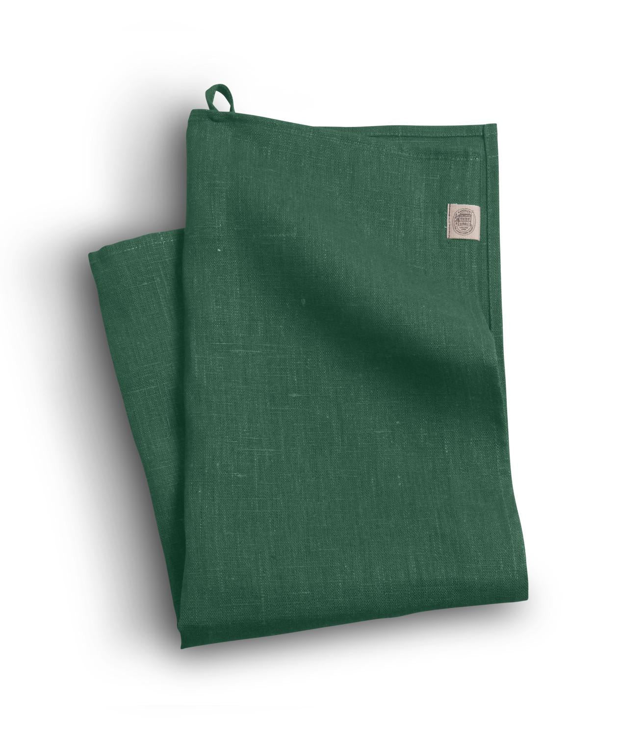 Lovely Linen CLASSIC Kökshandduk 50X70, Grön - Azalea Home