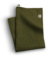 Lovely Linen CLASSIC Kökshandduk 50X70, Olivgrön - Azalea Home