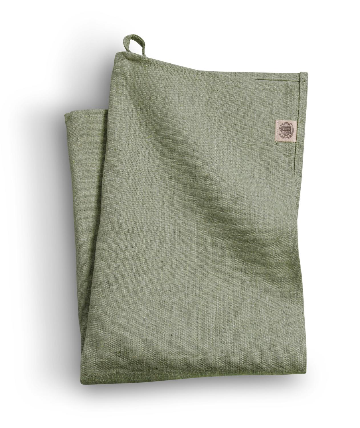 Lovely Linen CLASSIC Kökshandduk 50X70, Salviagrön - Azalea Home
