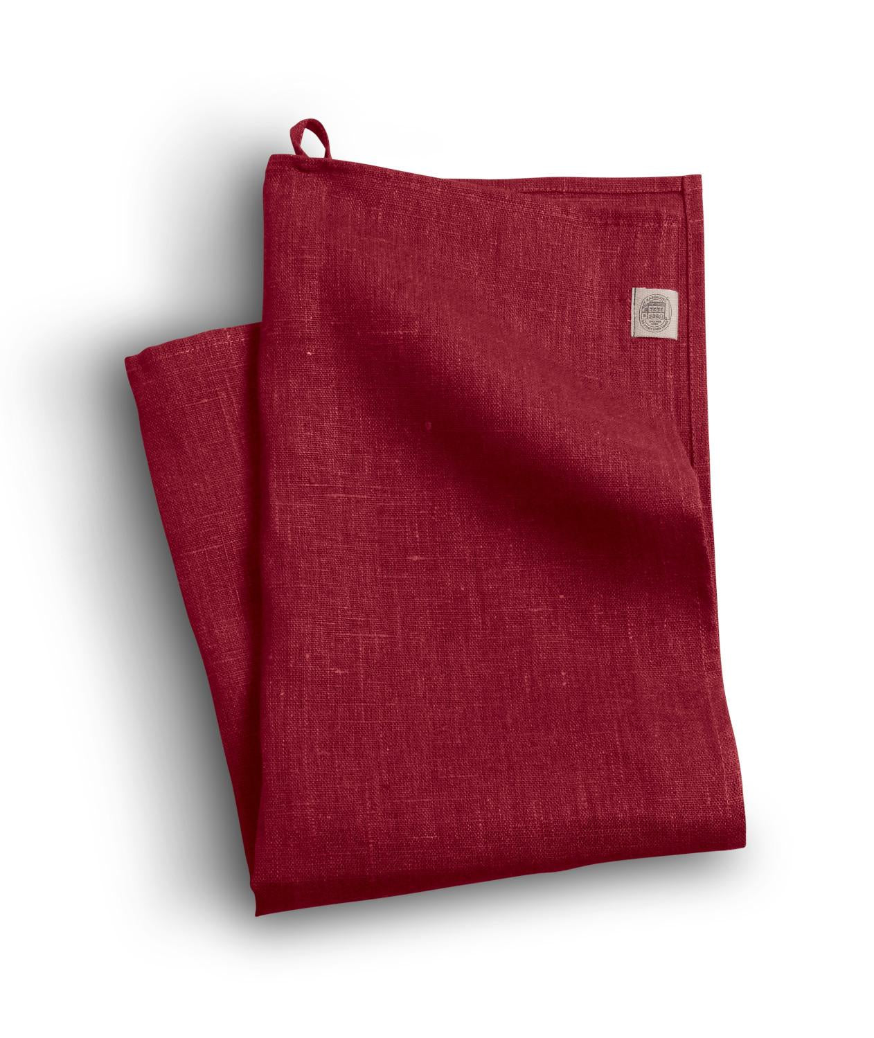Lovely Linen CLASSIC Kökshandduk 50X70, Wine - Azalea Home