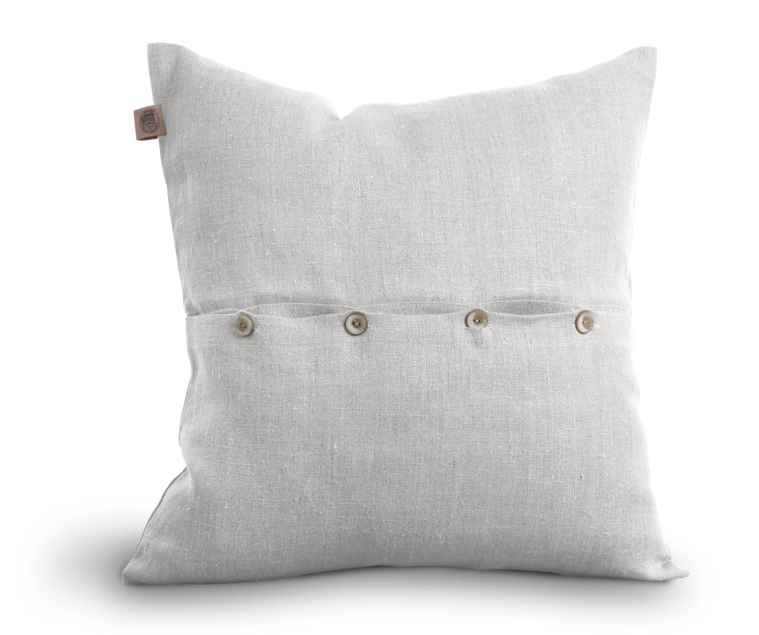 Lovely Linen CLASSIC Kuddfodral 50X50, LJusgrå - Azalea Home