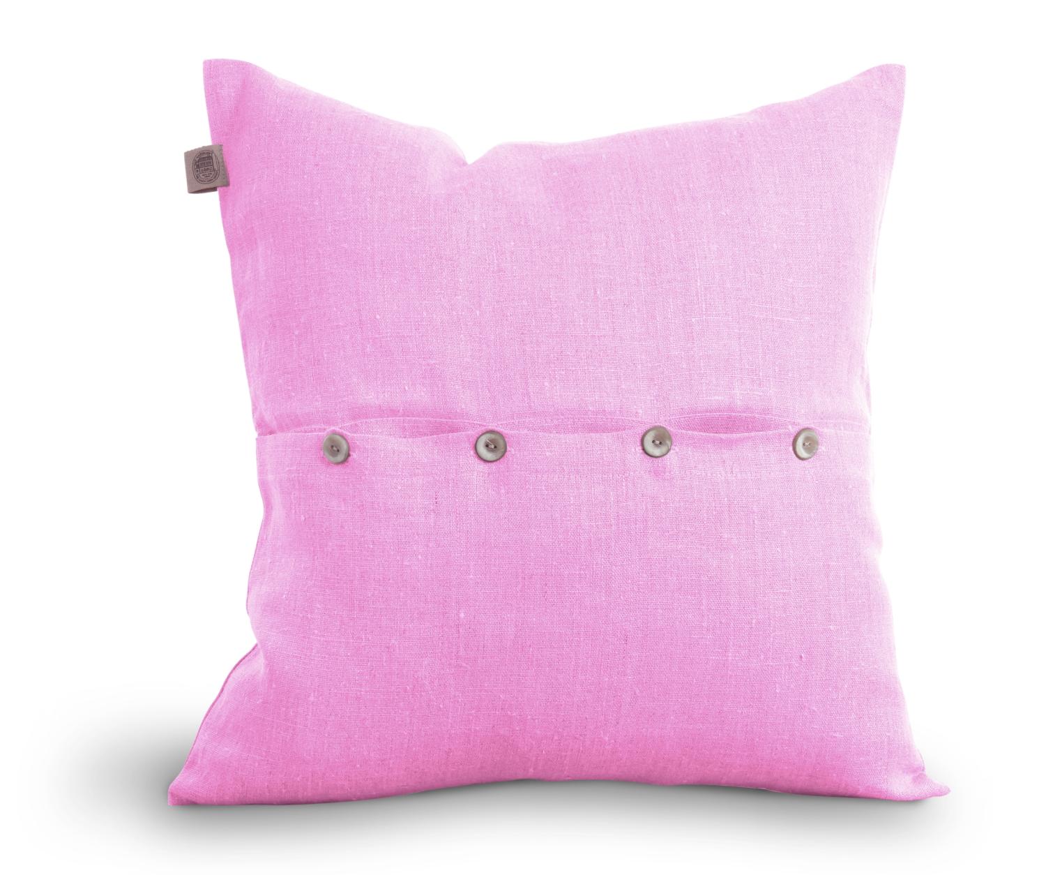 Lovely Linen CLASSIC Kuddfodral 50X50, Ljusrosa - Azalea Home