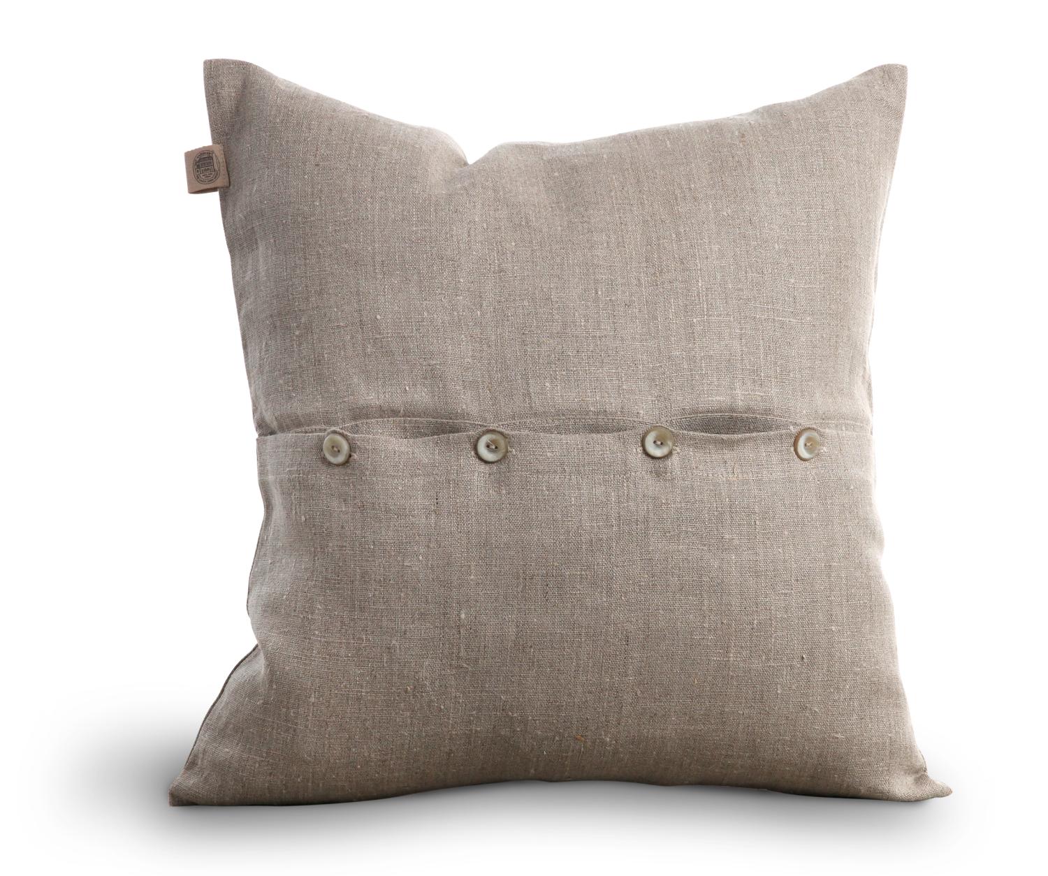 Lovely Linen CLASSIC Kuddfodral 50X50, Natur - Azalea Home