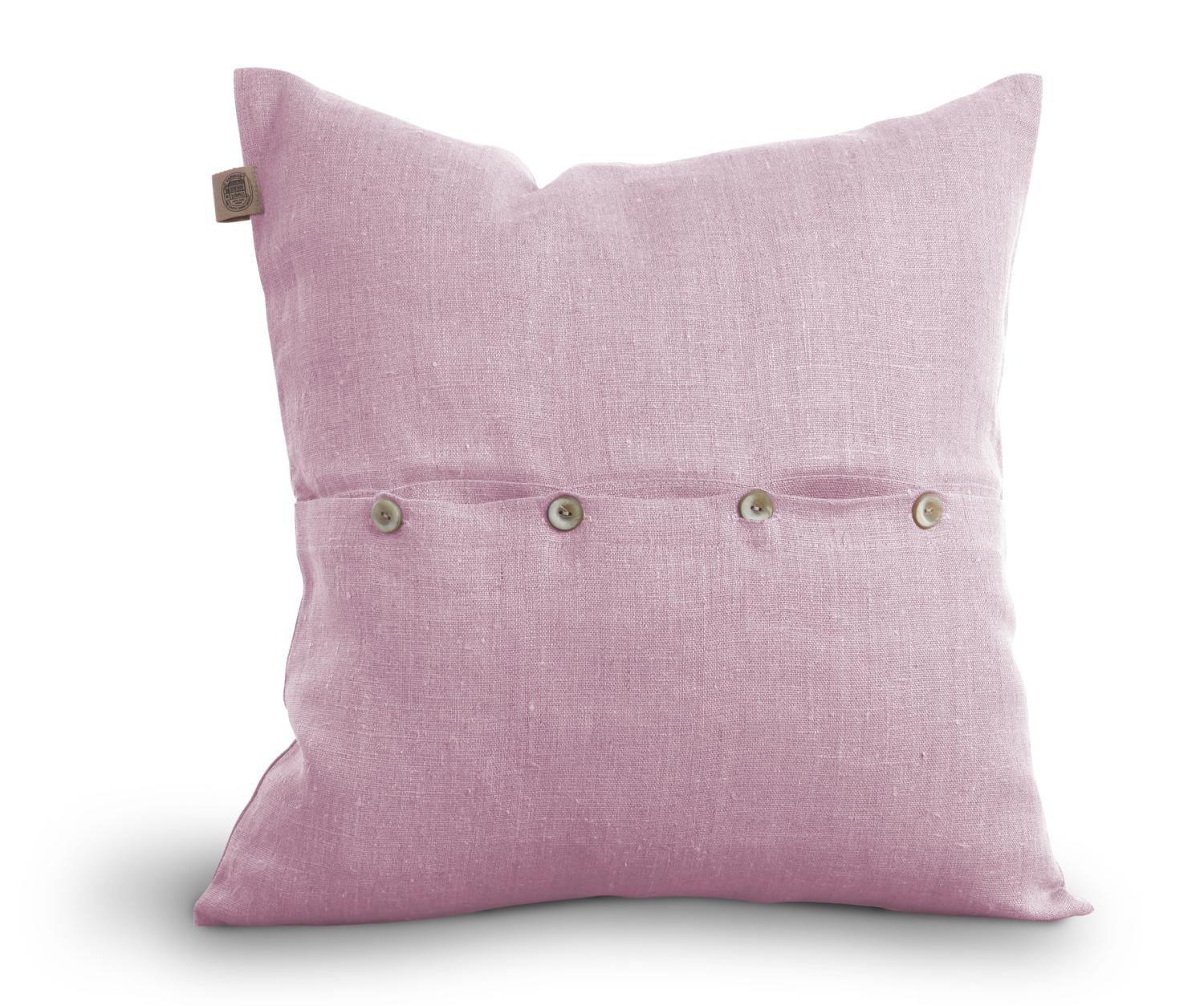 Lovely Linen CLASSIC Kuddfodral 50X50, Soft pink - Azalea Home