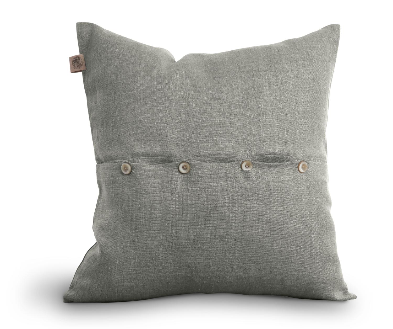 Lovely Linen CLASSIC Kuddfodral 50X50, Stone - Azalea Home