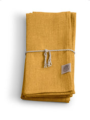 Lovely Linen CLASSIC Servetter 44X44, Curry - Azalea Home