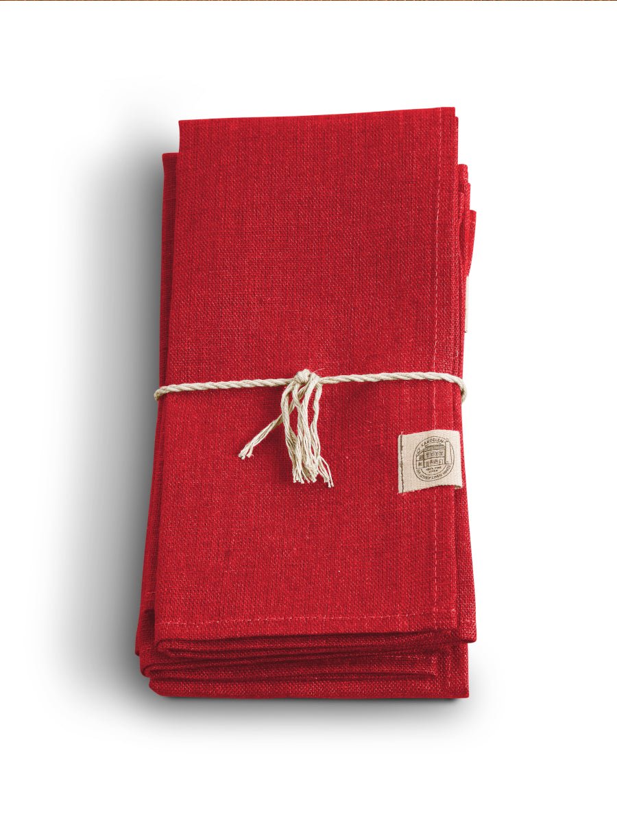 Lovely Linen CLASSIC Servetter 44X44, Röd - Azalea Home